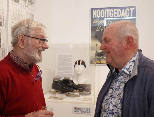 Henk de Hek en Jan van den Berg praten over de barre winter van 1963